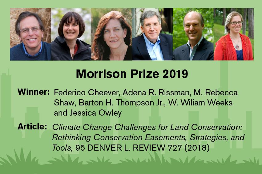 Morrison Prize Winner 2019