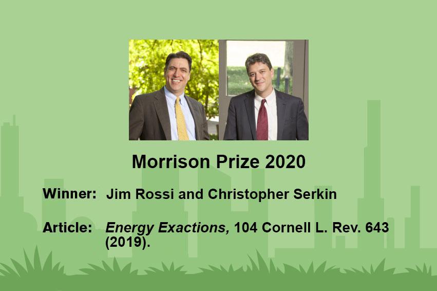 Morrison Prize Winner 2020