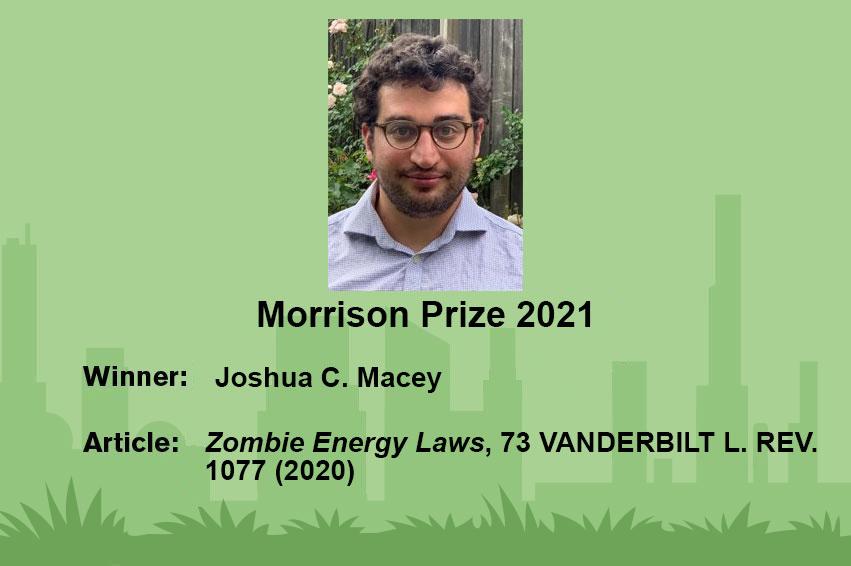 Morrison Prize Winner 2021