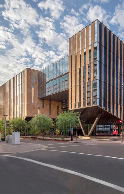 The exterior of the Beus Center for Law and Society
