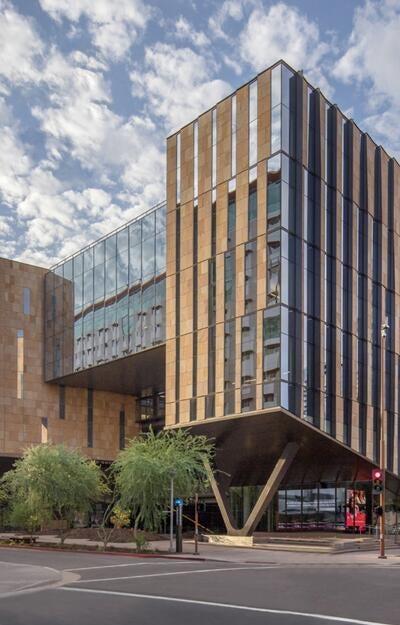 The exterior of the Beus Center for Law and Society