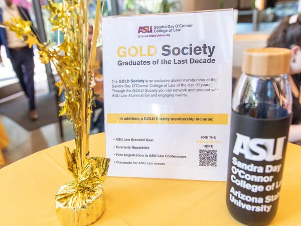 Gold Society Drinks in the Desert Event