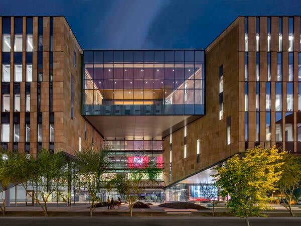 The Beus Center for Law and Society in Phoenix is the home of the Sandra Day O'Connor College of Law at Arizona State University.